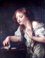 The Dead Bird by Greuze